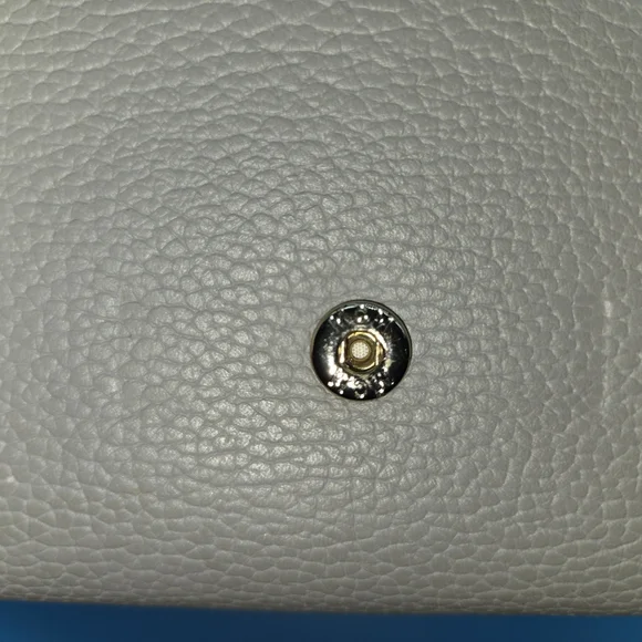 MCM Navy and Beige Leather Wallet - Picture 2 of 11